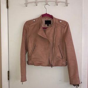 Banana Republic Suede Moto Jacket